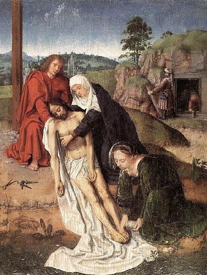 Gerard David Lamentation Norge oil painting art